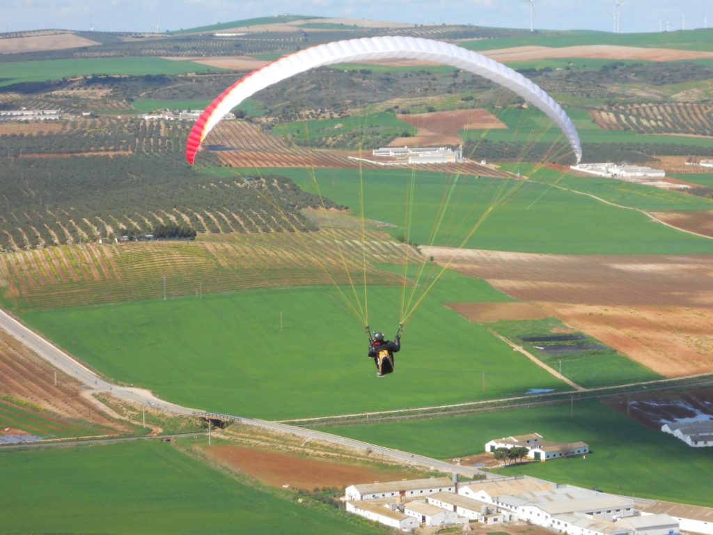 Vuelo en parapente biplaza