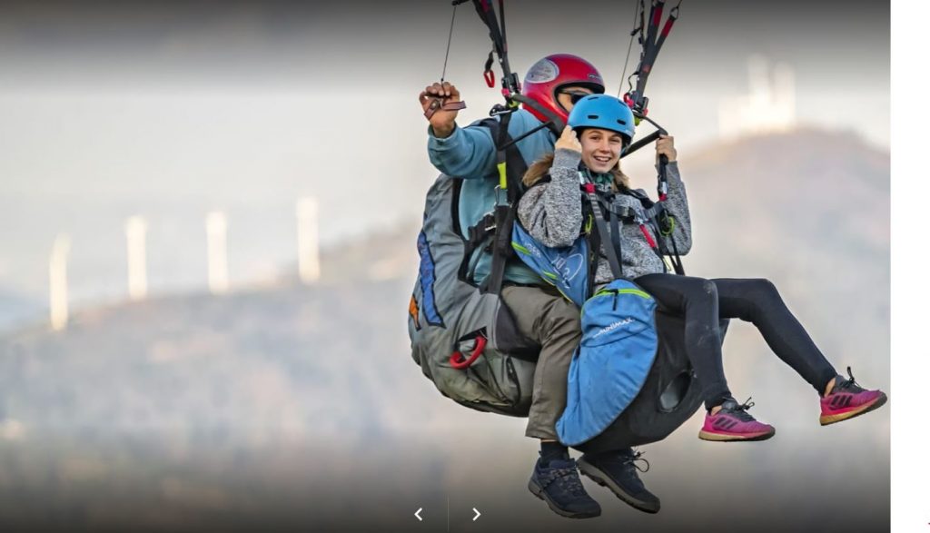 Vuelo en parapente