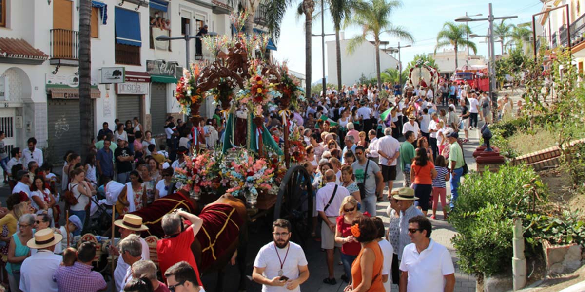 Romeria virgen de flores alora