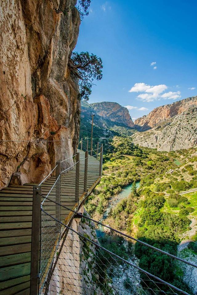 ruta sendero Caminito del Rey