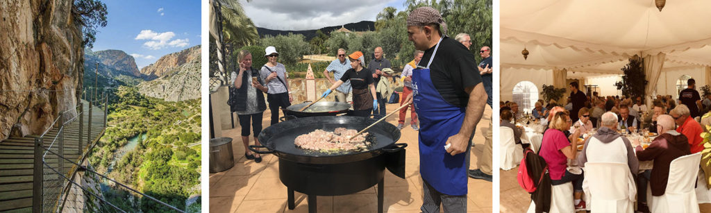 Show cooking de paella