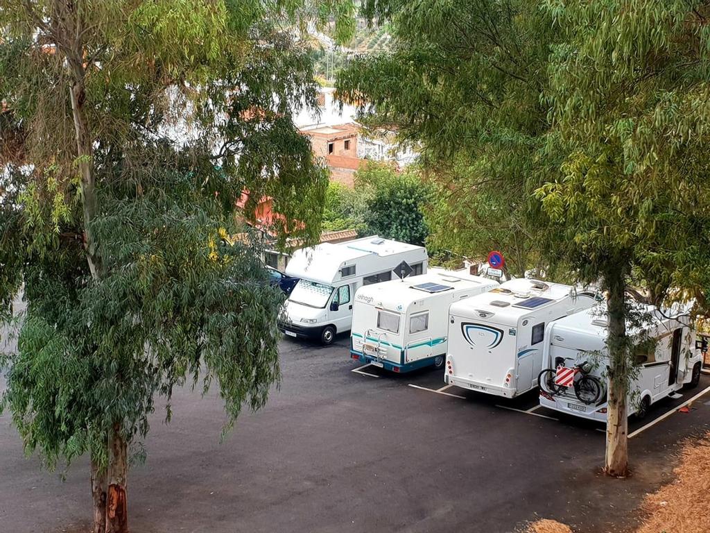 Parking autocaravanas en Álora