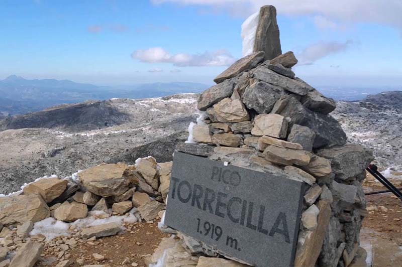 Pico torrecillas sierra de las nieves