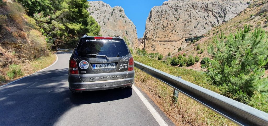 Rutas 4x4 entorno Caminito del Rey