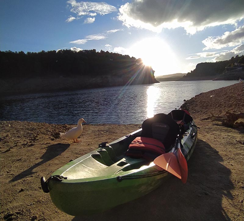 excursión en piragua