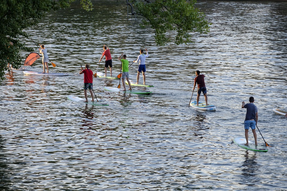 Alquiler tabla paddle surf en Maálaga playa interior