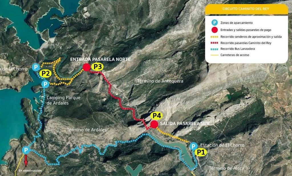 Como llegar al Caminito del Rey