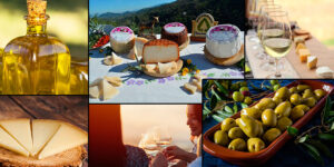 Cata de aceite, vino y quesos de Antequera