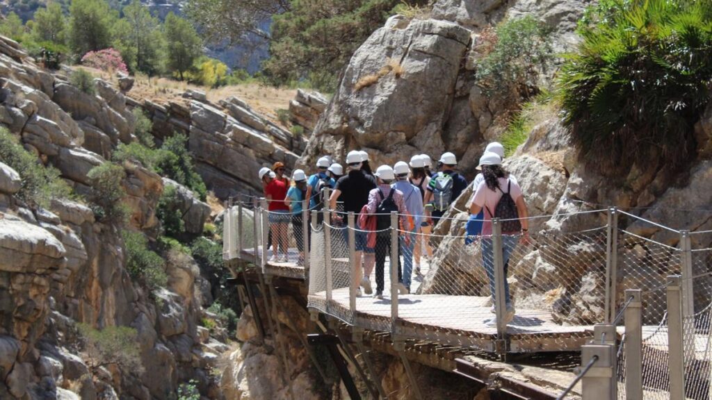 Desde Málaga al Caminito del Rey con visita guiada