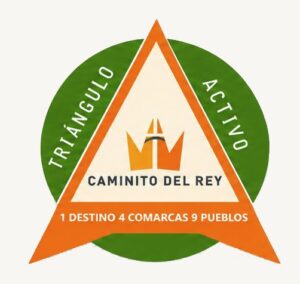 Logotipo triangulo activo Caminito del Rey