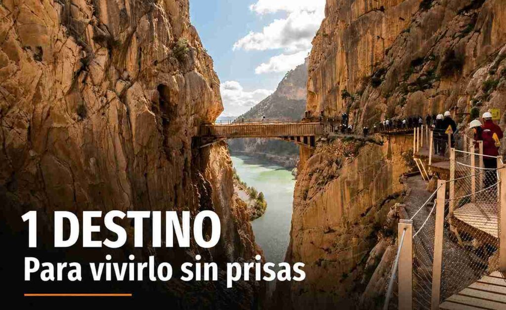 Caminito del Rey y lago de El Chorro