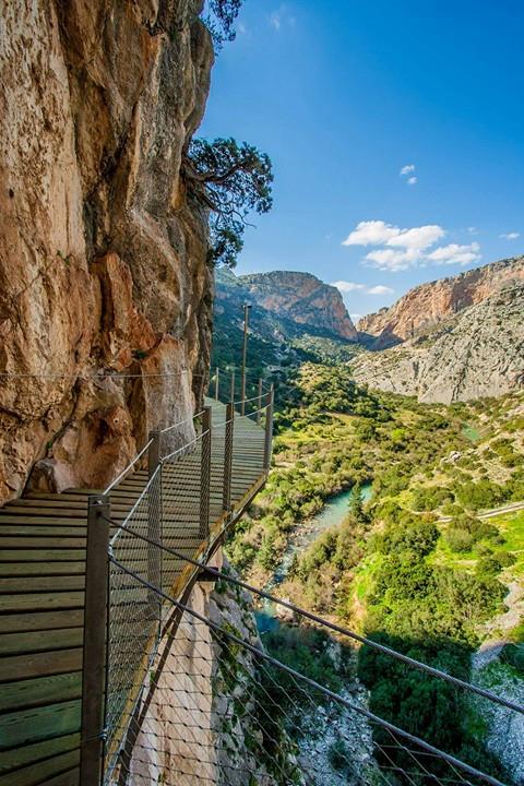 Caminito del rey en eleman 12