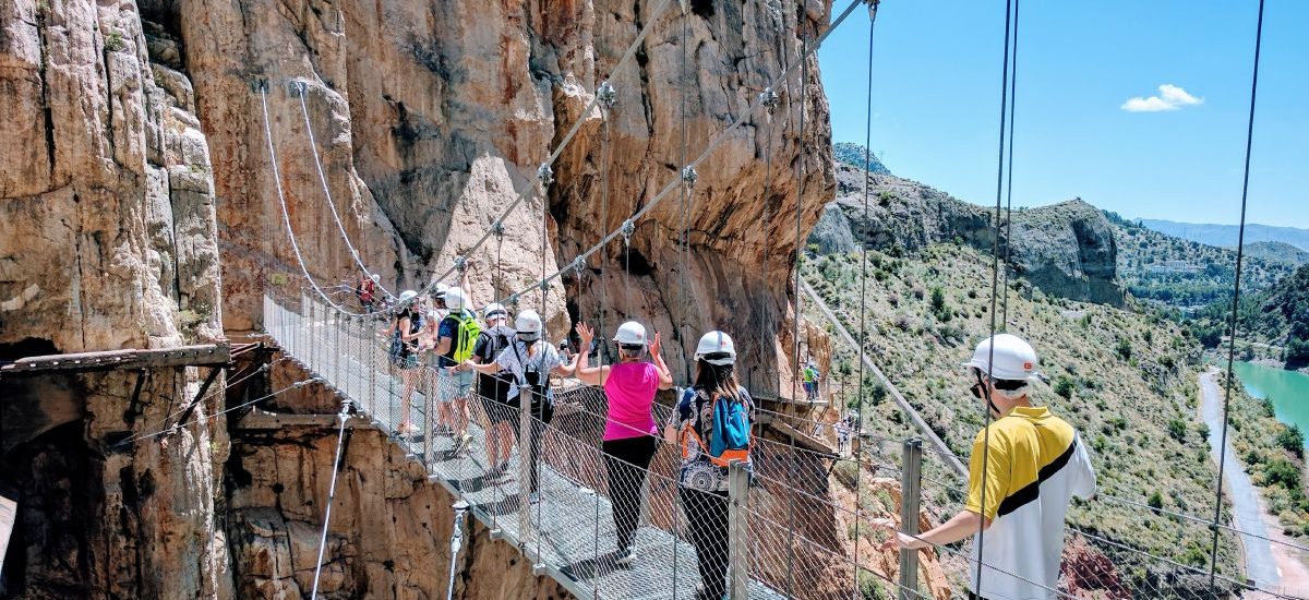 Pasarela colgante Caminito del rey